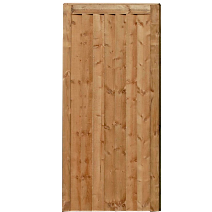 Elite Featheredge Gate Brown 175x90cm